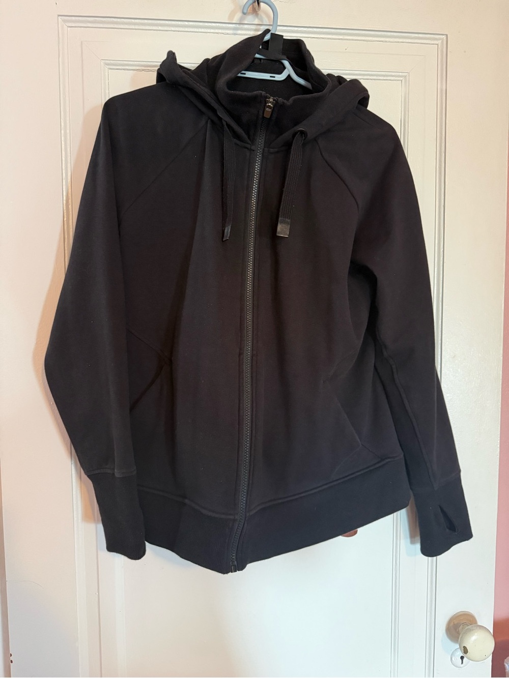 Athleta Black Triumph Full-Zip Hooded Jacket